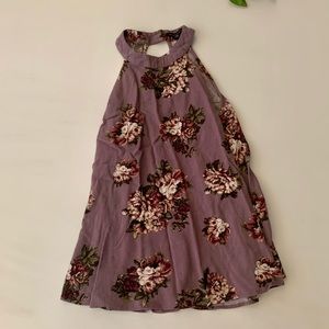 Staccato Purple Floral Top